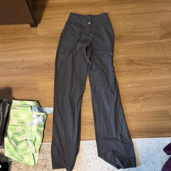Lululemon ribbed align Women's Gray Pants - Picture 2 of 2